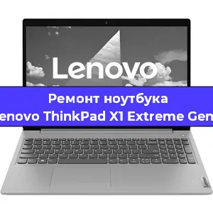 Ремонт ноутбука Lenovo ThinkPad X1 Extreme Gen2 в Москве